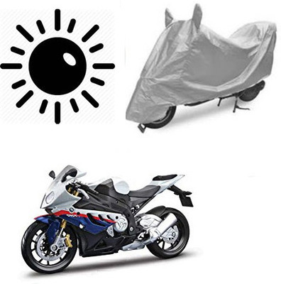 Atulit enterprises Waterproof Two Wheeler Cover for BMW(X1, Silver)