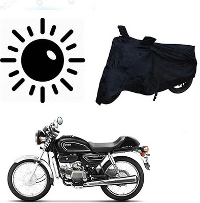Atulit enterprises Waterproof Two Wheeler Cover for Hero(Splendor Pro Classic, Black)