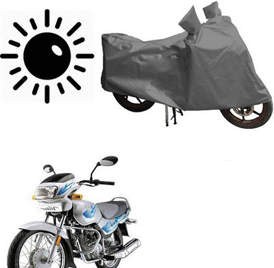 RPSENTTERPR Waterproof Two Wheeler Cover for TVS(Victor GLX, Grey)