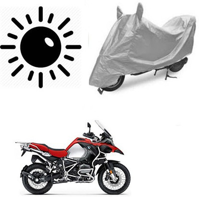 Atulit enterprises Waterproof Two Wheeler Cover for BMW(R 1200 GS, Silver)