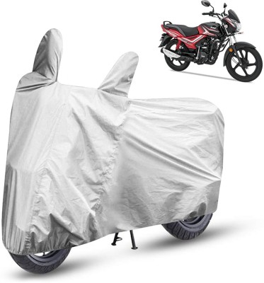 AutoRetail Two Wheeler Cover for TVS(Star City Plus, Silver)