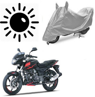 RPSENTTERPR Waterproof Two Wheeler Cover for Bajaj(Pulsar 180 DTS-i, Silver)