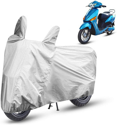 AutoRetail Two Wheeler Cover for Hero(Electric Optima, Silver)