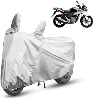 AutoRetail Two Wheeler Cover for Honda(CBF Stunner, Silver)