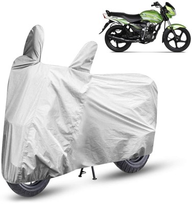 AutoRetail Two Wheeler Cover for TVS(Jive, Silver)