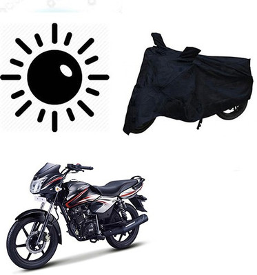 RPSENTTERPR Waterproof Two Wheeler Cover for TVS(Phoenix 125, Black)