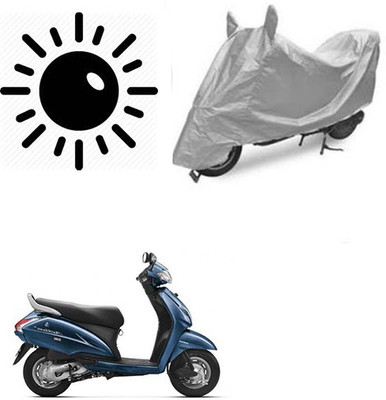 RPSENTTERPR Waterproof Two Wheeler Cover for Honda(Activa 3G, Silver)