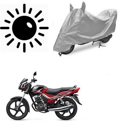 Atulit enterprises Waterproof Two Wheeler Cover for TVS(Star City, Silver)