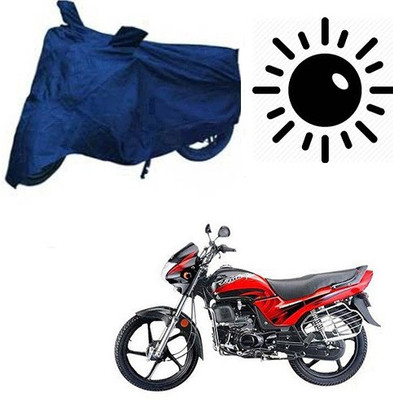 RPSENTTERPR Waterproof Two Wheeler Cover for Honda(Passion Plus, Blue)