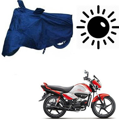 RPSENTTERPR Waterproof Two Wheeler Cover for Hero(Splendor I Smart, Blue)