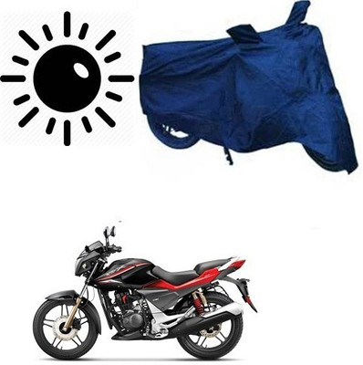 RPSENTTERPR Waterproof Two Wheeler Cover for Honda(CBZ Extreme, Blue)