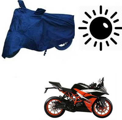 RPSENTTERPR Waterproof Two Wheeler Cover for KTM(RC 390, Blue)
