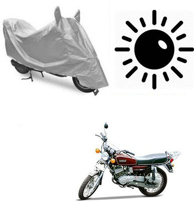 Atulit enterprises Waterproof Two Wheeler Cover for Yamaha(RX 100, Silver)