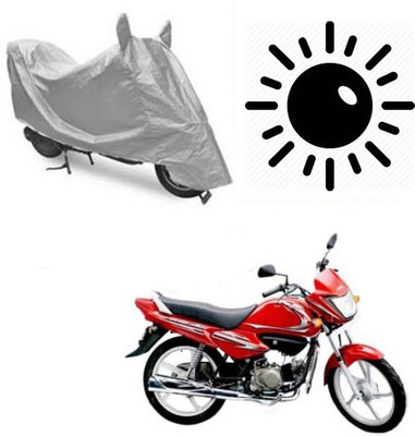 RPSENTTERPR Waterproof Two Wheeler Cover for Hero(Splendor NXG, Silver)