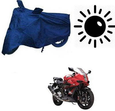 RPSENTTERPR Waterproof Two Wheeler Cover for Hyosung(GT650R, Blue)
