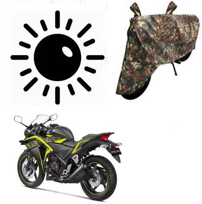 RPSENTTERPR Waterproof Two Wheeler Cover for Honda(CBR 250R, Multicolor)