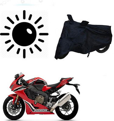 Atulit enterprises Waterproof Two Wheeler Cover for Honda(CBR 1000RR, Black)