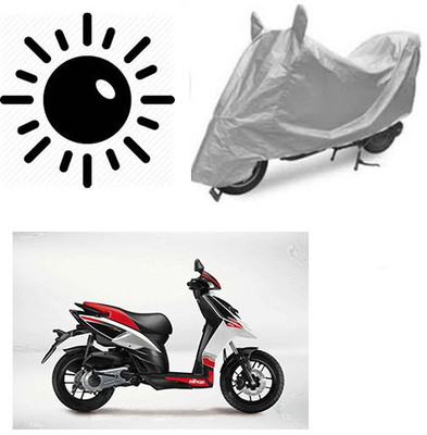 dashark Waterproof Two Wheeler Cover for Aprilia(SR 125, Silver)