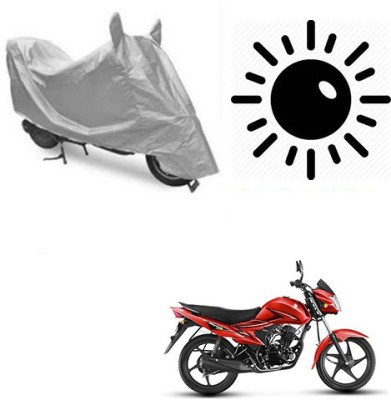 Atulit enterprises Waterproof Two Wheeler Cover for Suzuki(Hayate, Silver)