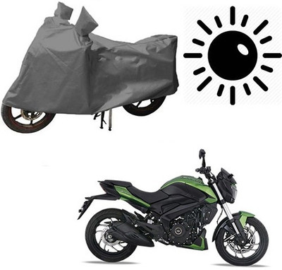 RPSENTTERPR Waterproof Two Wheeler Cover for Bajaj(Dominar, Grey)