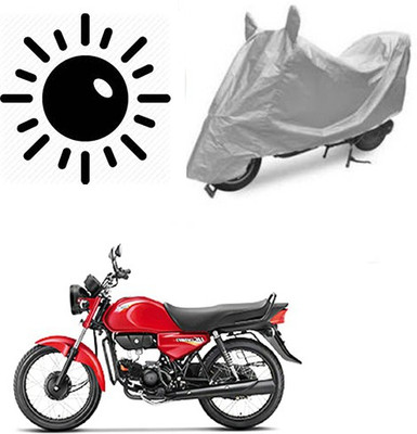 dashark Waterproof Two Wheeler Cover for Hero(HF Dawn, Silver)