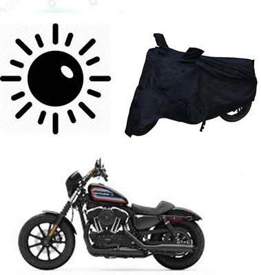 Atulit enterprises Waterproof Two Wheeler Cover for Harley Davidson(XL 1200, Black)