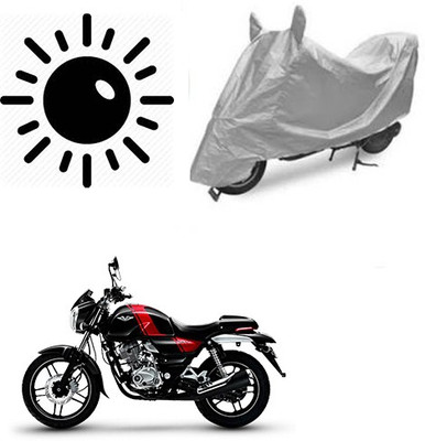 RPSENTTERPR Waterproof Two Wheeler Cover for Bajaj(V 150, Silver)