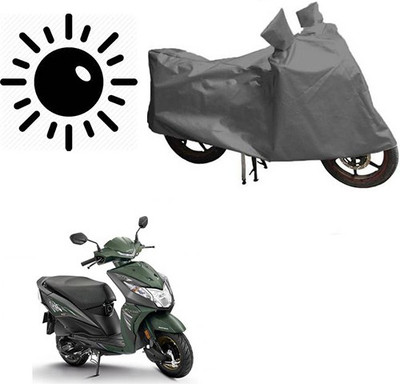 RPSENTTERPR Waterproof Two Wheeler Cover for Honda(Deo, Grey)