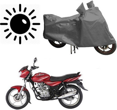 RPSENTTERPR Waterproof Two Wheeler Cover for Bajaj(Discover 125 DTS-i, Grey)