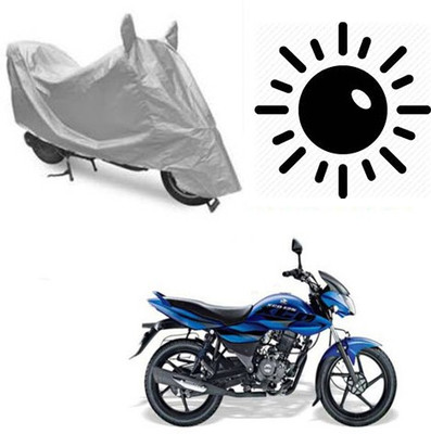 Atulit enterprises Waterproof Two Wheeler Cover for Hero(XCD 125cc, Silver)