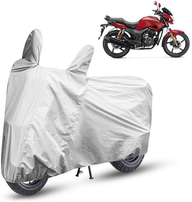 AutoRetail Two Wheeler Cover for Hero(Hunk, Silver)