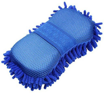 SBTs Microfiber, Polyester, Fabric Vehicle Washing  Sponge(Pack Of 1)