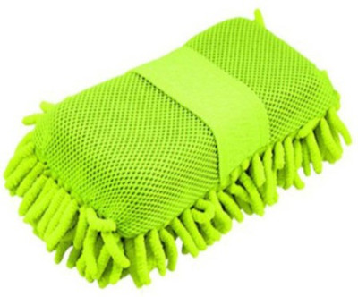 SBTs Microfiber, Polyester, Fabric Vehicle Washing  Sponge(Pack Of 1)