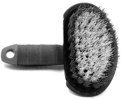 carfrill Gray Vehicle Car Wheel Tire Brush Rim Scrub Washing Cleaning Tool 17 x 13 x 8cm 1 ml Wheel Tire Cleaner(Pack of 1)
