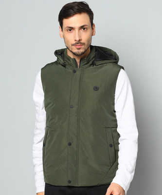KILLER Sleeveless Solid Men Jacket