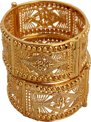 piah fashion Brass Gold-plated Cuff