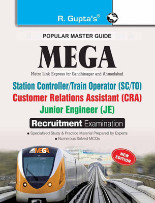 MEGA : Station Controller/Train Operator/Customer Relations Assistant/Junior Engineer Exam Guide(English, Paperback, RPH Editorial Board)