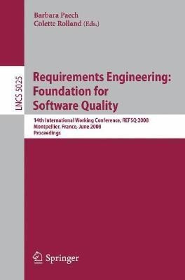 Requirements Engineering: Foundation for Software Quality(English, Paperback, unknown)