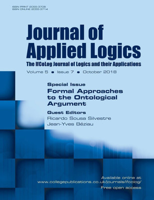 Journal of Applied Logics-IfCoLog Journal of Logics and their Applications. Volume 5, number 7. Special issue(English, Paperback, unknown)