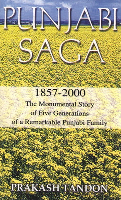 Punjabi Saga 1857-2000(English, Paperback, Tandon Prakash)