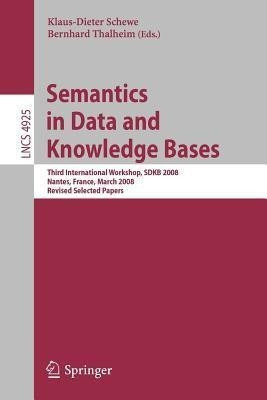 Semantics in Data and Knowledge Bases(English, Paperback, unknown)
