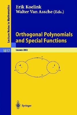 Orthogonal Polynomials and Special Functions(English, Paperback, unknown)