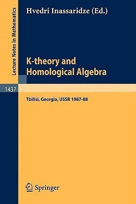 K-theory and Homological Algebra(English, Paperback, unknown)