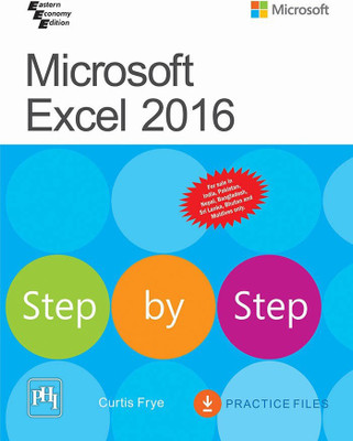 : Microsoft Excel 2016 Step by Step -(English, Paperback, Frye Curtis)