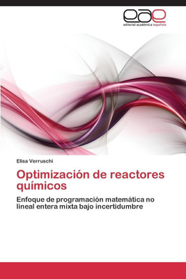 Optimizacion de reactores quimicos(Spanish, Paperback, Verruschi Elisa)