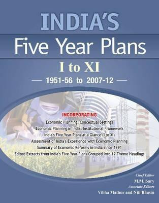 India's Five Year Plans: 1951-56 to 2007-12: Pt. I to XI(English, Hardcover, unknown)