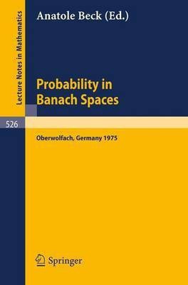 Probability in Banach Spaces(English, Paperback, unknown)