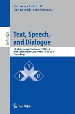 Text, Speech, and Dialogue(English, Paperback, unknown)