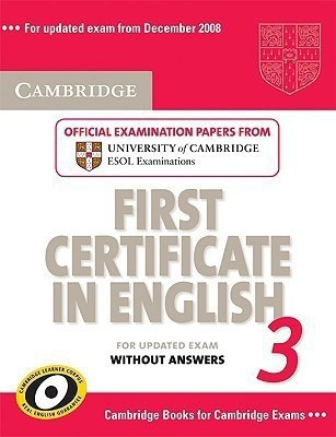 Cambridge First Certificate in English 3 for Updated Exam Student's Book without answers(English, Paperback, Cambridge ESOL)