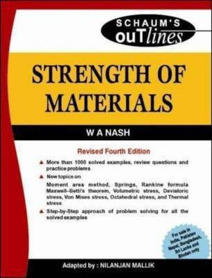 Strength of Materials (Schaum's Outline Series)(English, Paperback, Nash William)